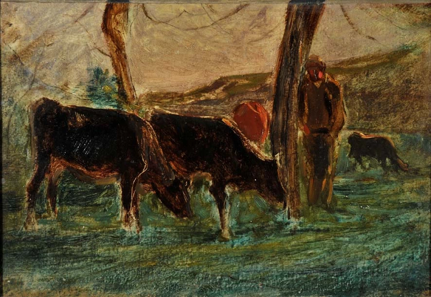 Il pascolo, 1881 c - Galleria Nazionale d’Arte Moderna, Roma